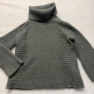 Simply Vera Vera Wang Sweater women's extra large turtle neck long sleeve grey